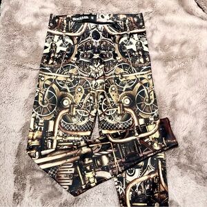 Black Milk Steampunk Leggings - M